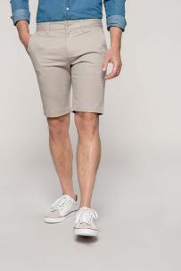 Bermudas & shorts kariban kariban chino-bermude für männer