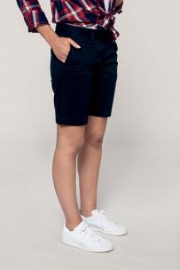 Bermudas & shorts kariban kariban chino-bermuda für frauen