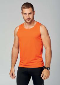 Tops proact herren basic sport funktionsshirt ärmellos