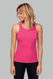 Tops proact damen basic sport funktionsshirt ärmellos